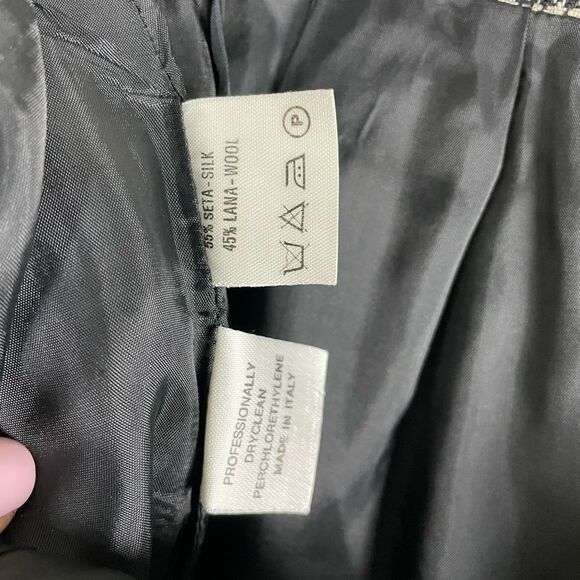 Alan Austin  Beverly Hill Made in Italy Wool/Silk Shirt sz 50 (LG) - Picture 5 of 5